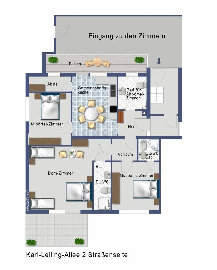 Zimmer Am Museum Speyer Esterno foto